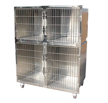 Combined Stainless Steel Dog Cage (dry-type) TTDC-02